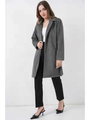 Trend Kuşaklı Kaban Antrasit