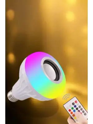 Lamba Led Hoparlör Dayanıklı Ve Uzun Ömürlü Bluetooth Hoparlör