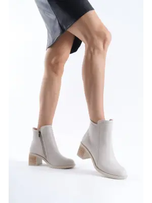 Modern Fermuarlı Bayan Bot