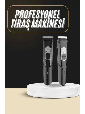 Lazer Epilasyon Öncesi Kısaltma Şarjlı Saç Sakal Tıraş Makinesi Ense Kesme Makinesi