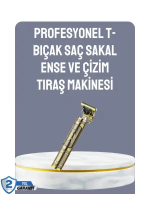 Lcd Ekranlı Şarjlı Tıraş Makinesi Erkek Saç Sakal Kesme