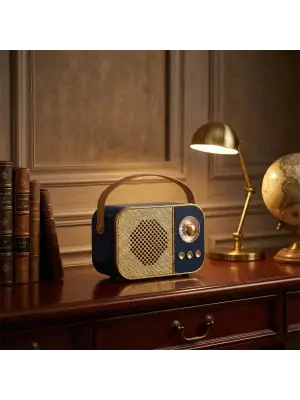 Led Aydınlatmalı Hoparlör Siyah