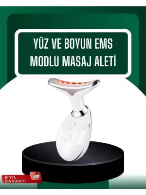 Led Işık Destekli Kırışıklık Karşıtı Yüz Bakım Aleti