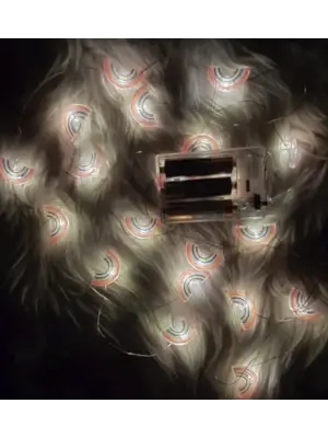Led Işıklı Gökkuşağı Dekoratif İp