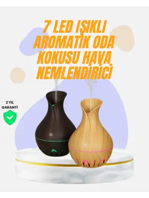 Led Işıklı Ultrasonik Oda Nemlendirici Ve Uçucu Yağ Difüzörü