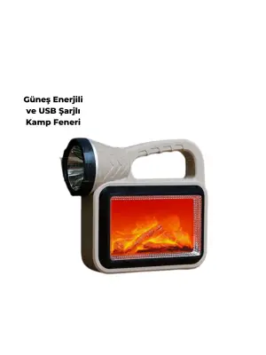 Led Solar Alev Işığı