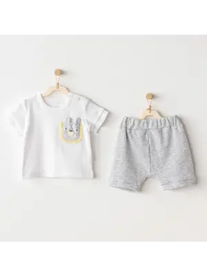 Little King 2li Bebe Takım Grey