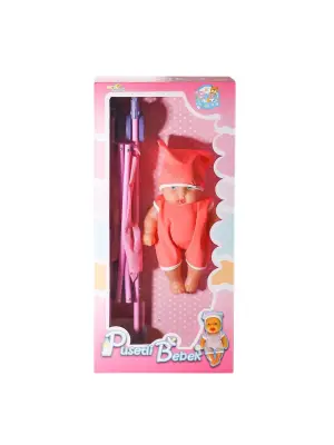 Omarı Pusetli Limon Oyuncak Bebek