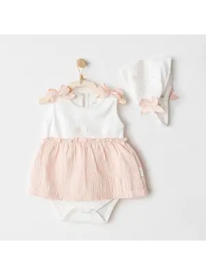 Love Family Bebek Elbise Takım Salmon