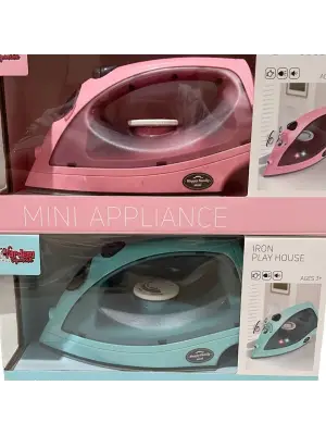 Omarı Renkli Işıklı ve Sesli Pilli Oyuncak Ütü