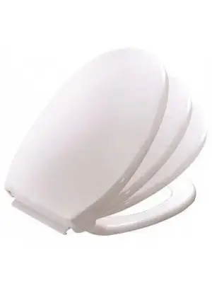 Lüks Yavaş Kapanan Amortisörlü Klozet Kapağı Ses Önleyicili, Kolay Montaj Her modele uyumlu