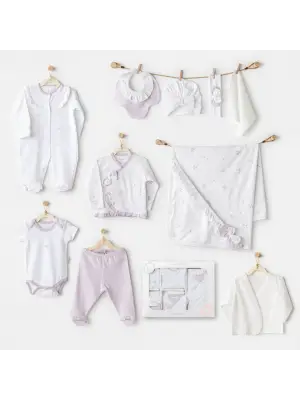 Magical Butterfly 10lu Hastane Çıkış Seti White