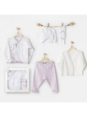 Magical Butterfly 5li Hastane Çıkış Seti White