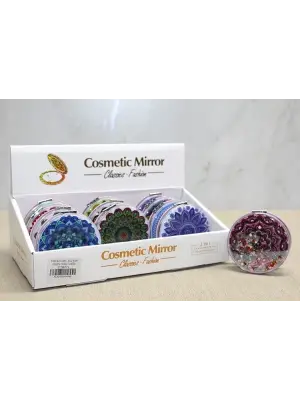 Mandala Desenli Hareketli Sulu El Aynası Alk4580