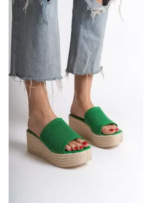 Modern Triko Bayan Terlik