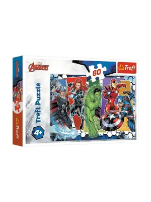 Omarı Marvel The Avengers 60 Parça Puzzle