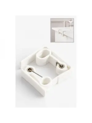 Masa Örtüsü Mandalı Kavisli Plastik 2li Yaylı Klips