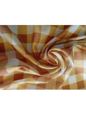 Masa Örtüsü & Piknik Örtsü -Raşel Kumaş 120 cm X 160 cm -Kare Desenli