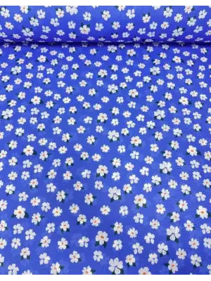 Masa Örtüsü & Piknik Örtsü -Raşel Kumaş 120 cm X 160 cm -Papatya Desenli