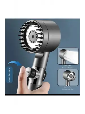 Omarı Filtreli Masajlı Duş Başlığı