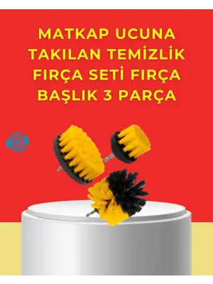 Matkap Ucu Temizlik Atı 3’lü Fırça Seti