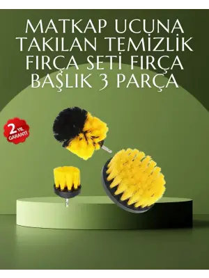 Matkap Ucu Temizlik Fırçası Seti Ev Ve Araç İçin