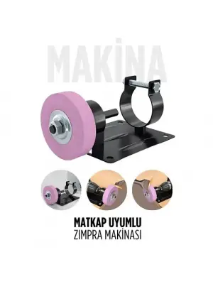 Matkap Uyumlu Taşlama Zımpara Makinası Spiral Taşlama ve Ahşap Metal