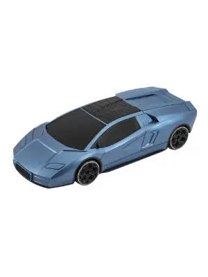 Mavi Model Araba Tasarımlı Hoparlör - Bluetooth Usb Özellikli