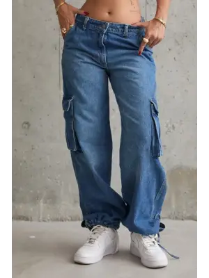 Mavi Yan Cepli Jeans Pantolon