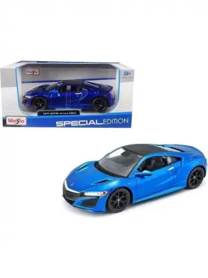 Omarı 1:24 Ölçekli Acura NSX Special Edition Model Araba