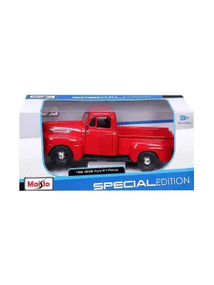 Omarı Klasik Ford F-1 Pick Up Model Araba - 1:25 Ölçekli Detaylarla
