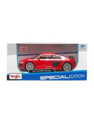 MAY31513 1:24 Maisto Audi R8 V10 Plus Model Araba -Necotoys