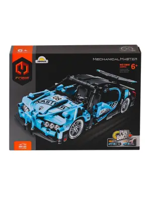 Omarı Mekanik Master Blokları Süper Araba - Mavi Parça