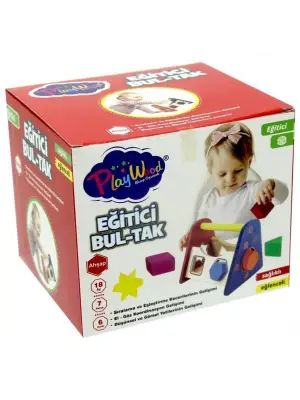 Omarı Ahşap Eğitici Bultak - Oyun ve Öğrenme Deneyimi