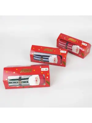 Omarı Bebek İçin Rahat ve Şık Kutulu Havlu Külotlu Çorap Seti