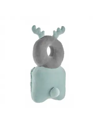 Omarı Bebek Melek Kanadı Koruma Yastığı Yeşil Kadife