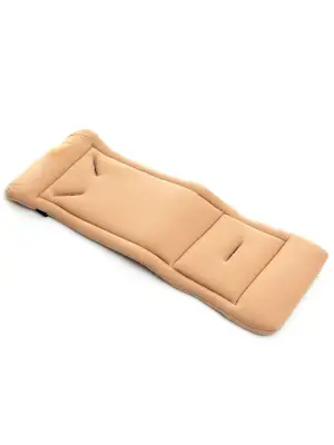 Omarı Bej Renkli Yumuşak ve Konforlu Bebek Arabası Puset Minderi