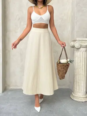 Omarı Göz Alıcı Uzun Etek Modelleri