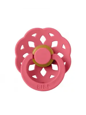 Omarı Doğal Kauçuk Emzik 6-18 Ay Korallı Renk