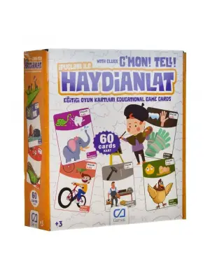 Omarı Eğitici Oyun Kartları 60 Kart