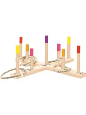 Omarı Eğlenceli Ahşap Halka Atma Oyunu