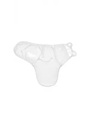 Omarı Ekru Renkli Penye Kundak - Yumuşak ve Şık Bebek Giysisi