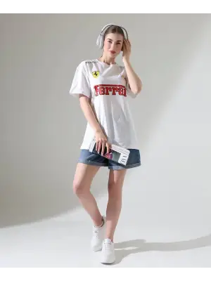 Omarı Sıra Dışı Fer Baskılı Tişört Tasarımı