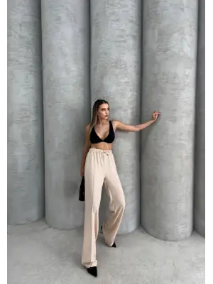 Omarı Rahat ve Şık Çımalı Pantolon