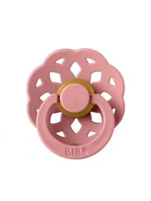 Omarı Organik Kauçuk Emzik 6-18 Ay Pudra Pembesi