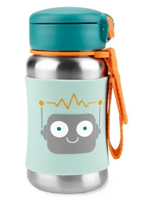 Omarı Paslanmaz Çelik Robot Temalı 350 ml Suluk