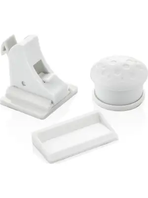 Omarı Pratik Mıknatıslı Çekmece Kilidi Seti 4 Parça