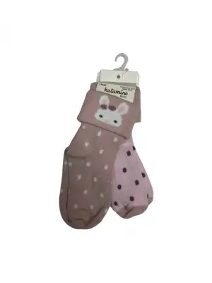 Omarı Renkli Katamino Bebek Soket Çorap Seti