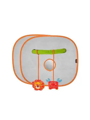 Omarı Sevimli Hayvan Figürlü Oto Güneşliği