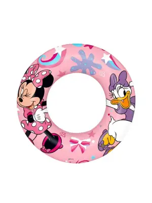 Omarı Sevimli Minnie Desenli Simit Yüzme Halkası